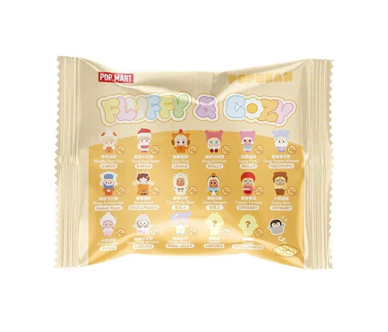 Popbean fluffy & cosy mini figure series blind bags