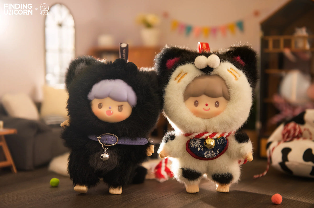 Zzoton my little cat plush series blind box