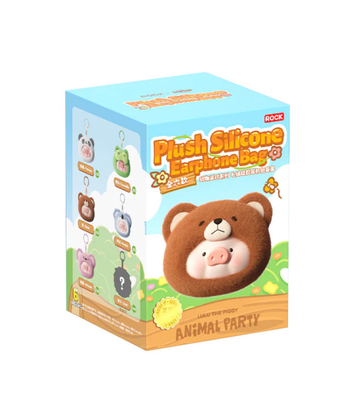 Lulu animal party plush earphone bag series blind box