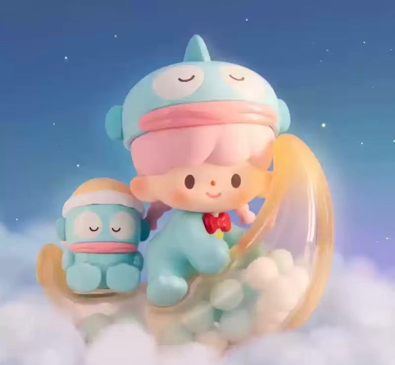 Zzoton Sanrio before bed figure - open box
