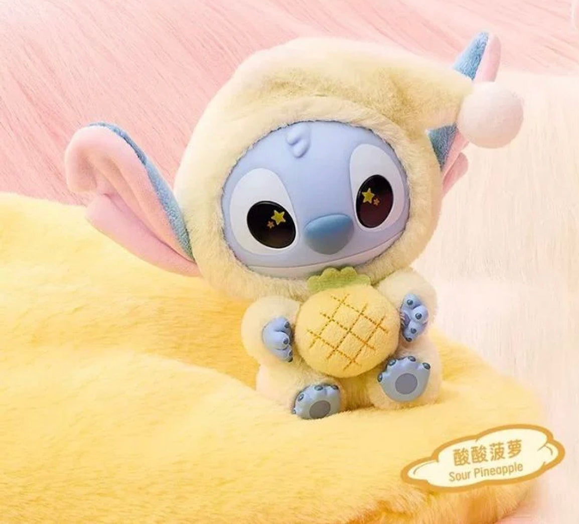 Stitch eat something before sleep plush - open box