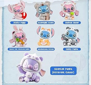 Stitch party animals figure series blind box