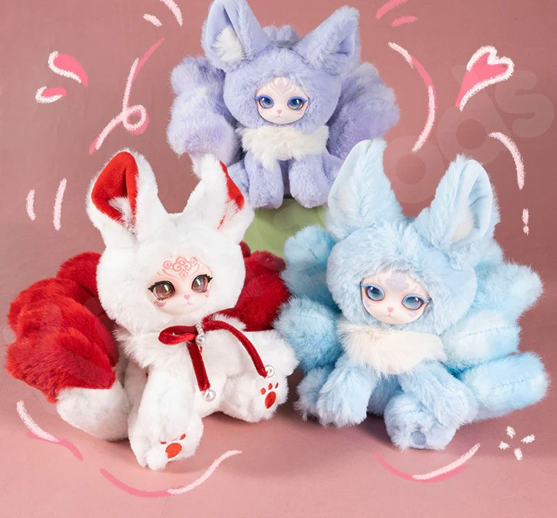 Auspicious nine tails plush series blind box