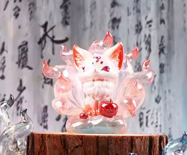 Nine tailed fox figures - open boxes