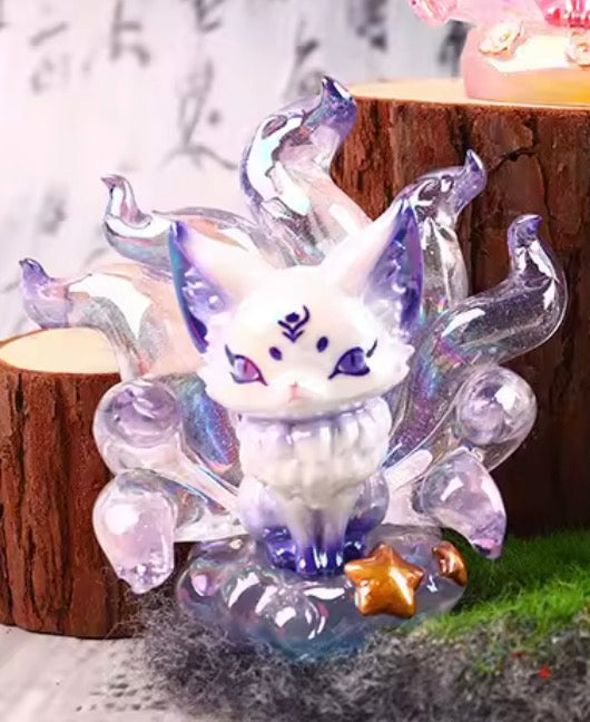 Nine tailed fox figures - open boxes