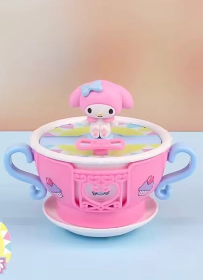 Sanrio teacup ride figure - open box