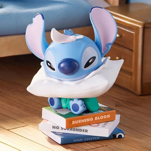 Stitch pillow fight figure series - open box