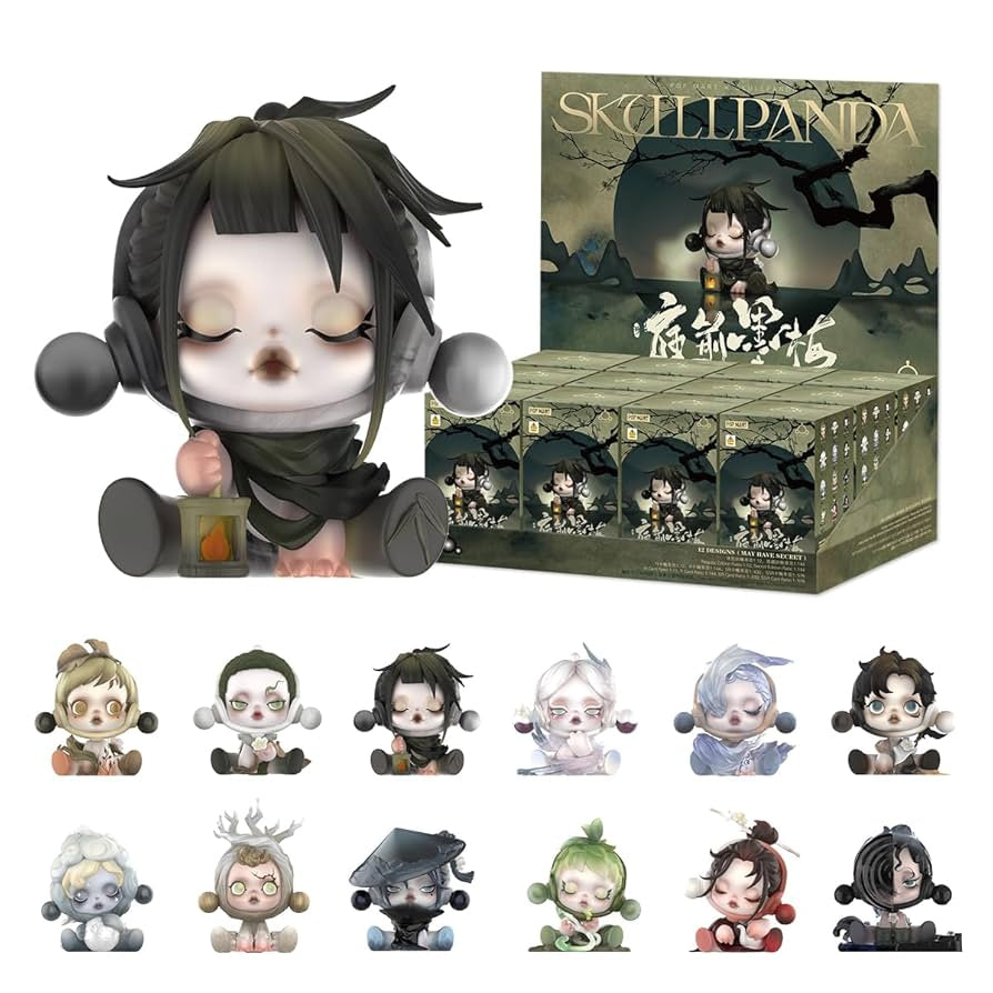 Skullpanda ink plum blossom figure series blind box