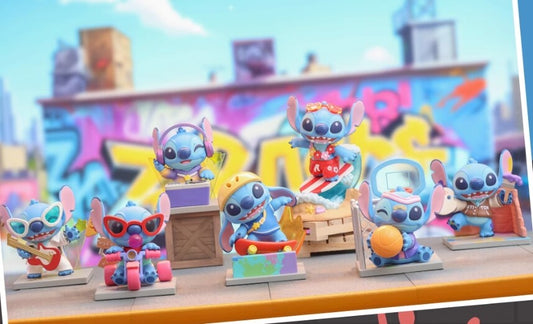 Stitch street style figure series blind box