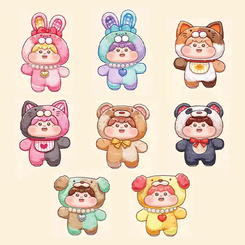 Fluffy meatballs plush series blind box