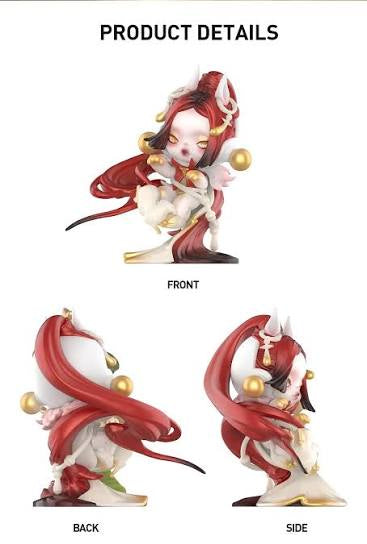 Skullpanda celestial horse figure