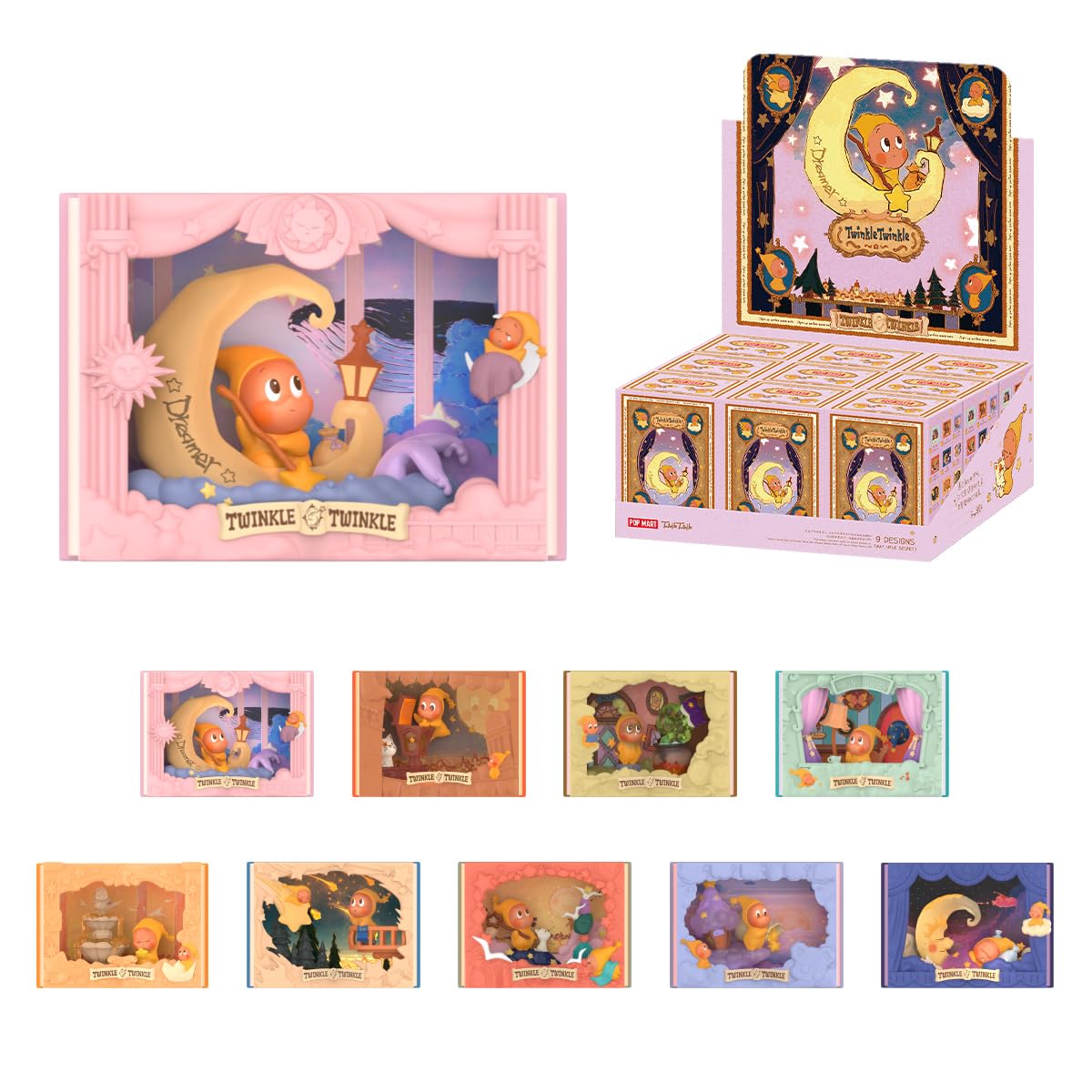 Twinkle twinkle figure scene set series blind box