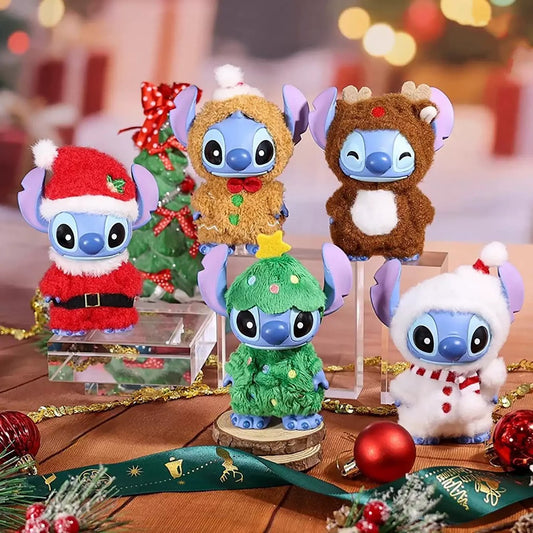 Stitch Christmas dressed figure series blind box