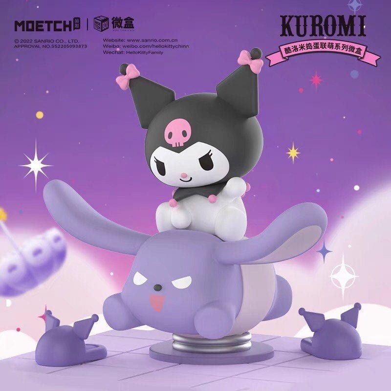 Moetch Kuromi cube figure series blind box
