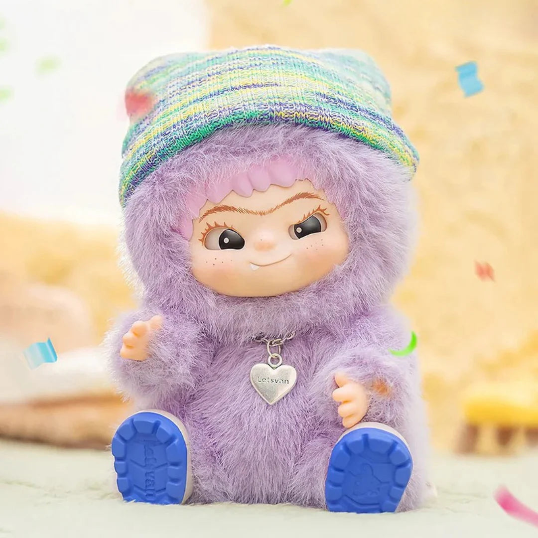 Wakuku fuzzy trendy fun party plush series blind box