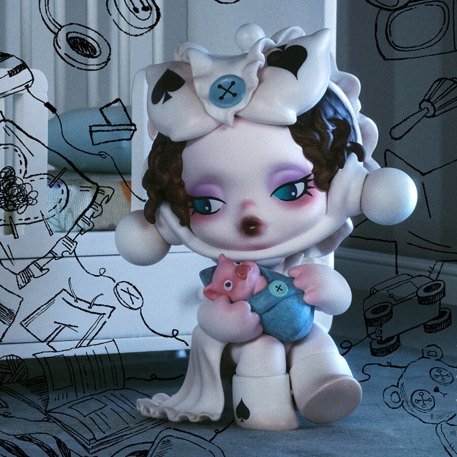 Skullpanda everyday wonderland figure - open boxes