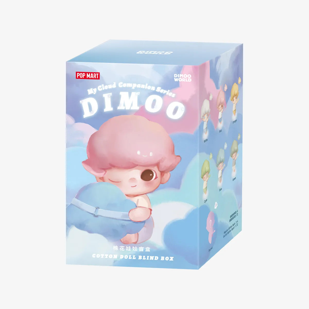 Dimoo my cloud companion plush series blind box