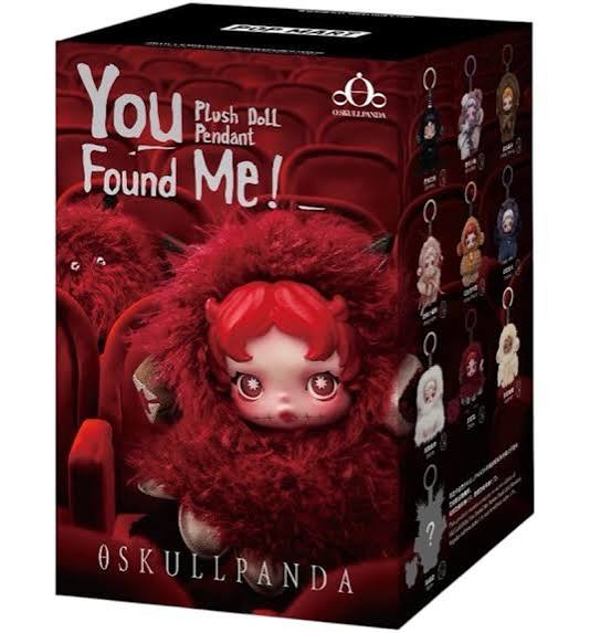 Skullpanda you found me plush series blind box