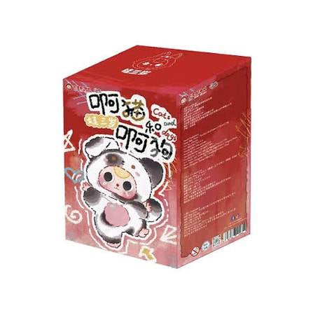 Baby three cats and dogs plush series blind box