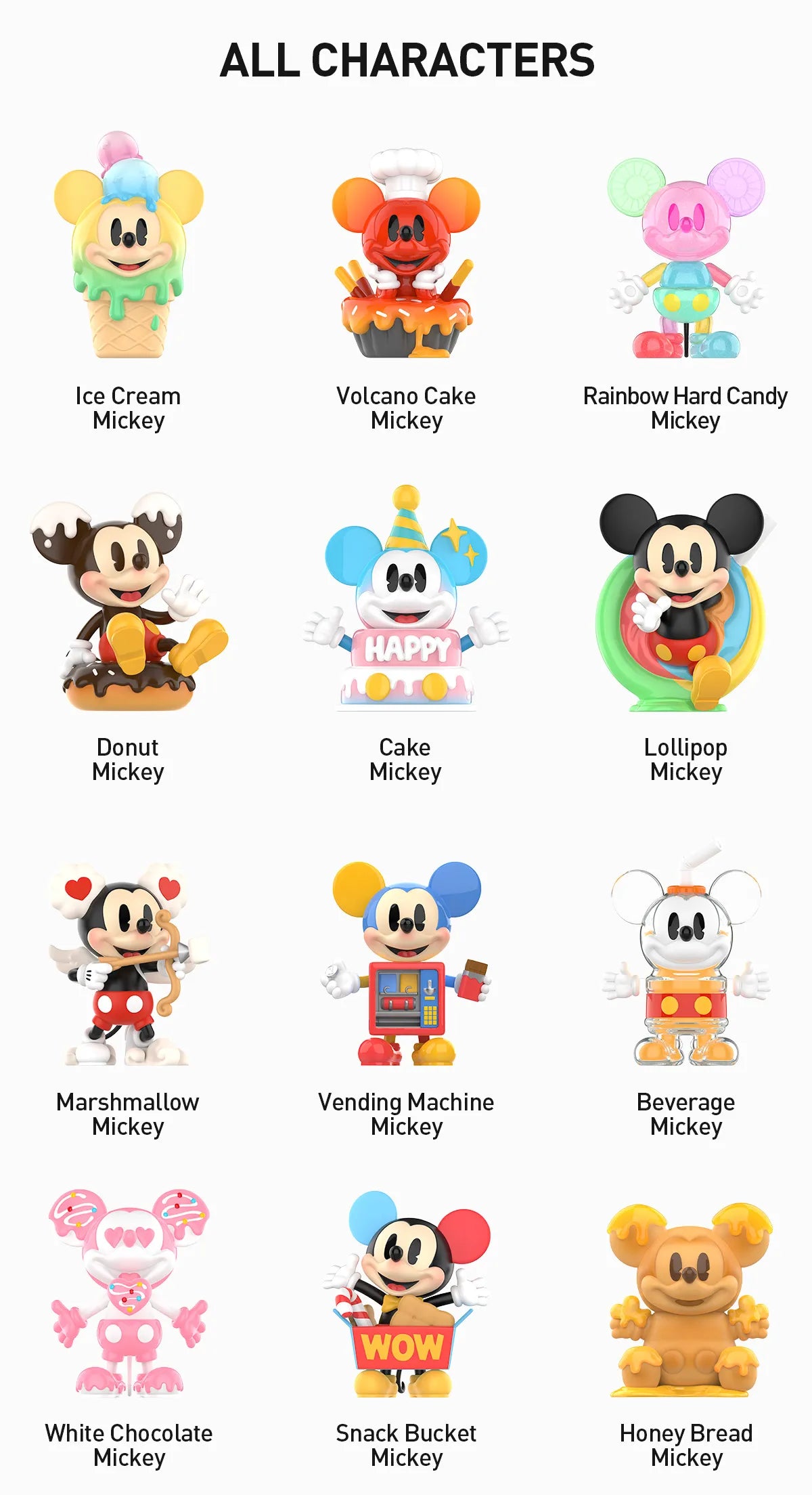 Mouse childhood of boundless imagination figure series blind box