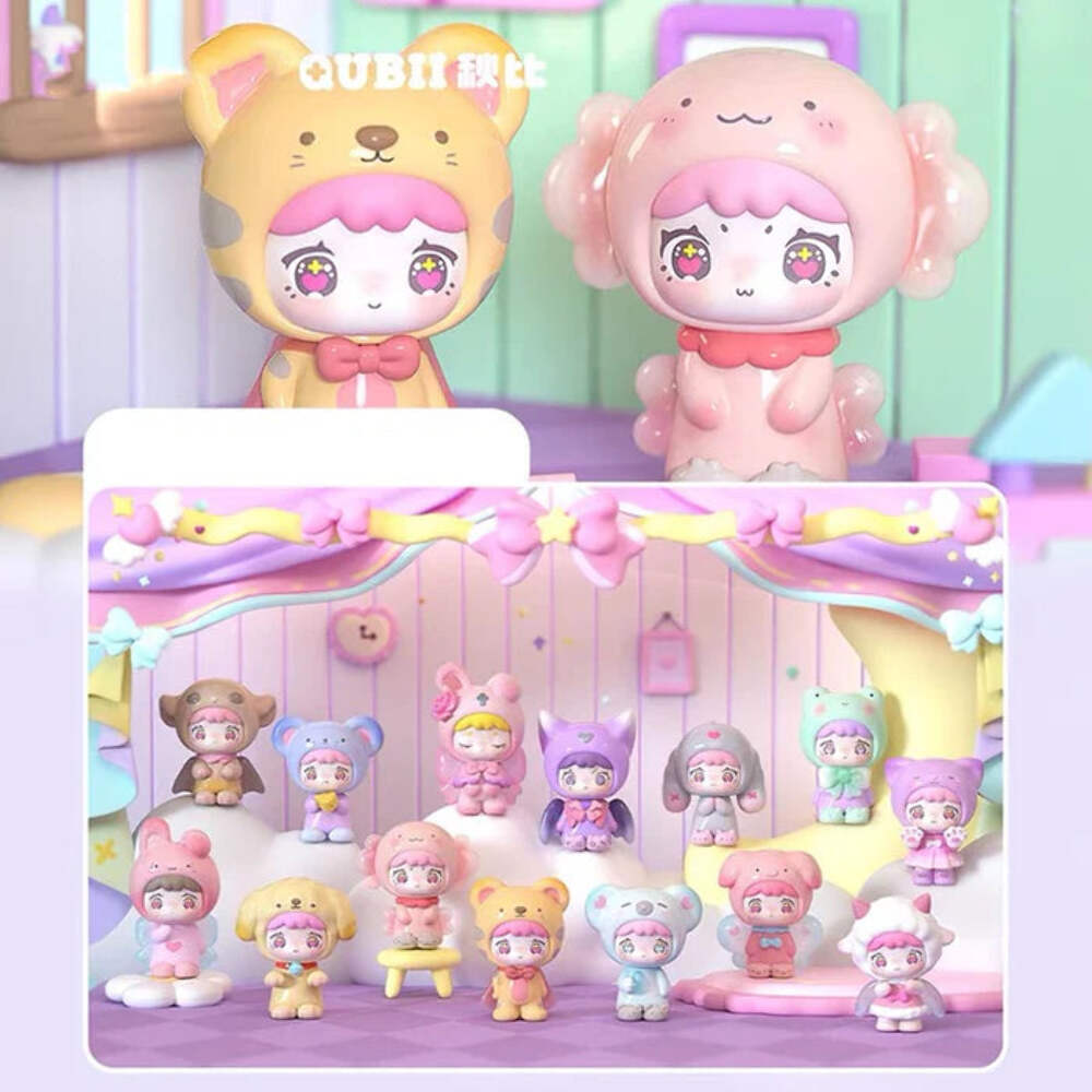 Qubii animal castle day & night figure series blind box