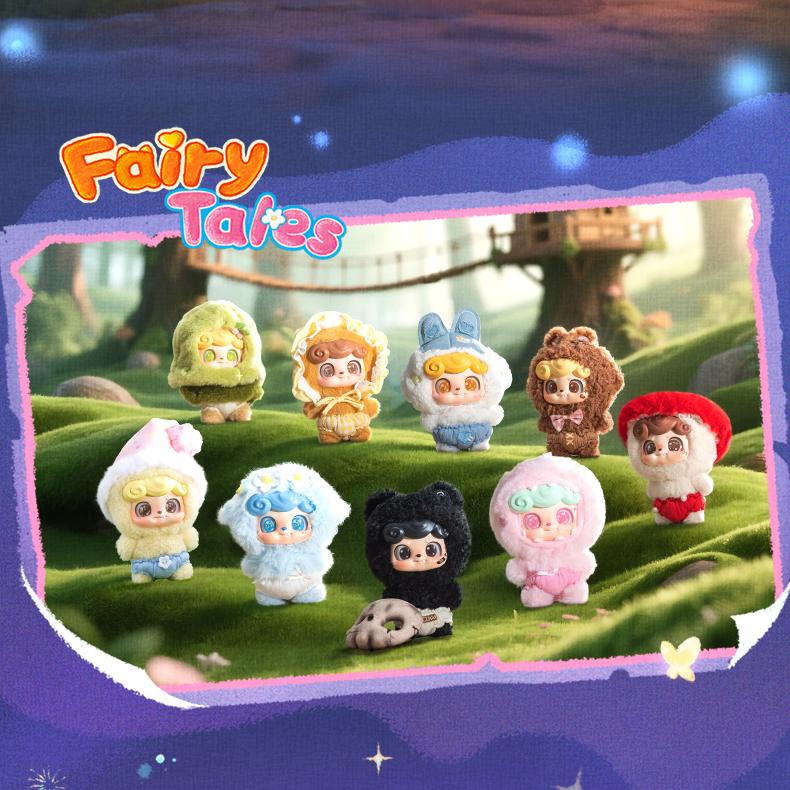 Q kid fairy tales plush series blind box