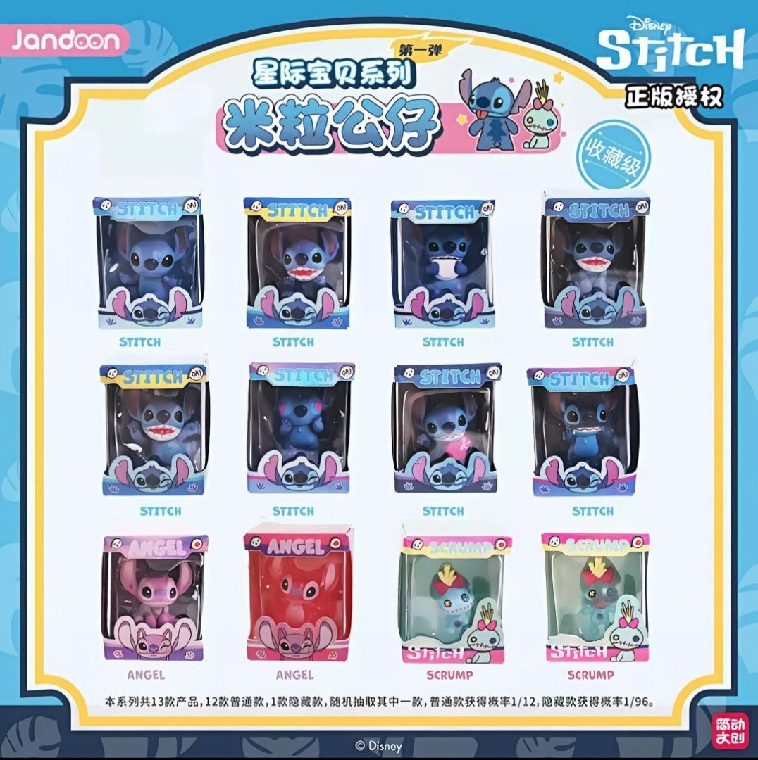 Mini character figure series blind box
