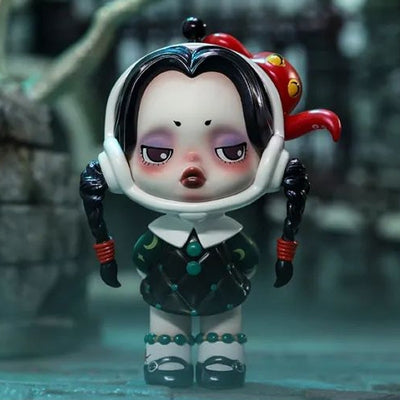 Skullpanda Addams family figure - open boxes