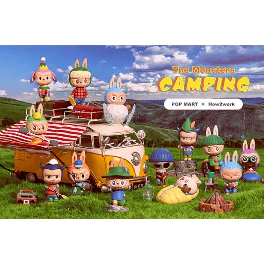 The monsters camping figure series blind box
