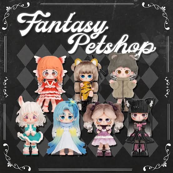 Kiki fantasy pet shop figure series blind box