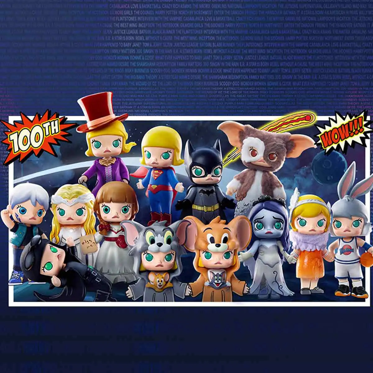Molly x WB 100th anniversary figure series blind box
