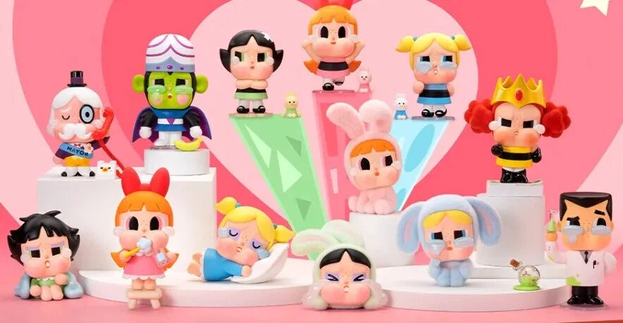 Cry baby x Powerpuff girls figure series blind box