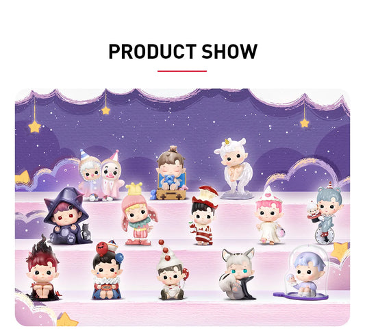 Hacipupu a night of fantasy figure series blind box