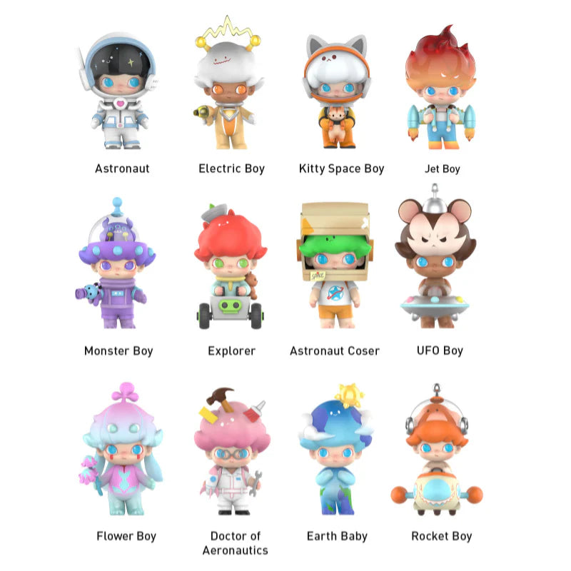 Dimoo space travel figure series blind box