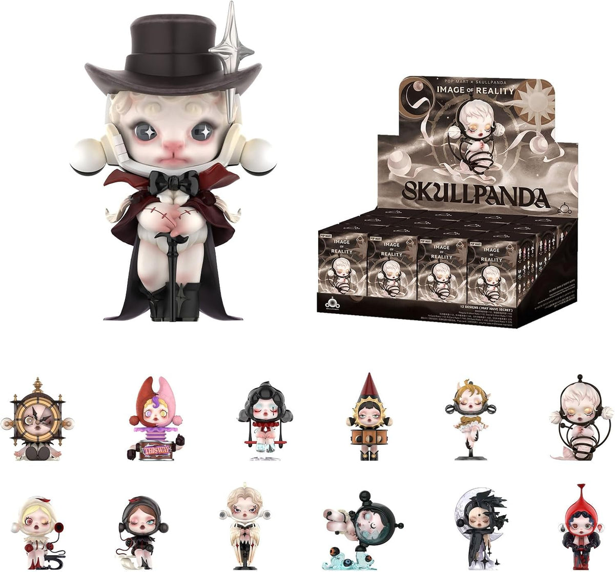 Skullpanda image of reality figure series blind box