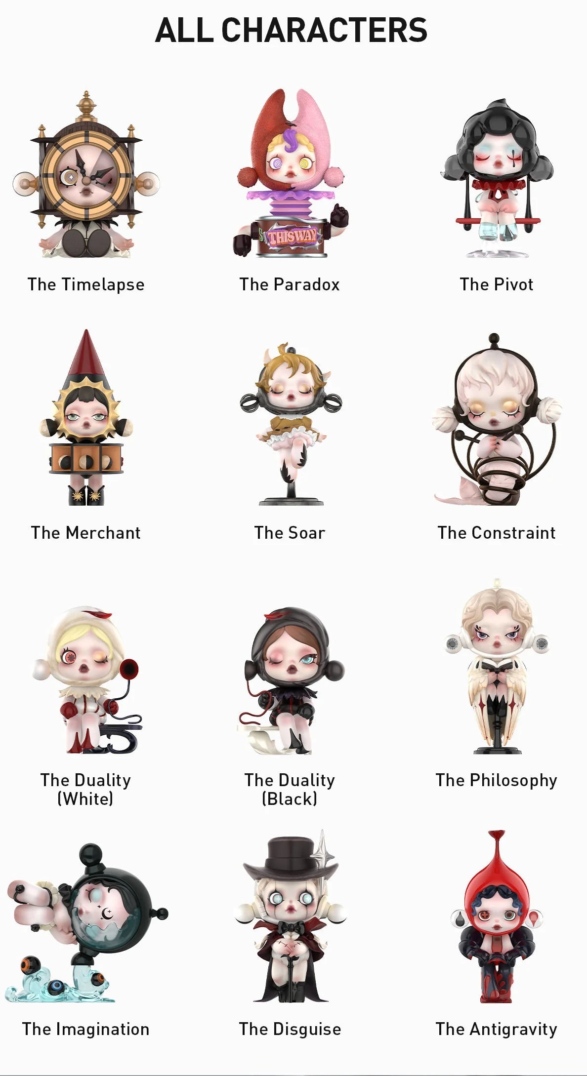 Skullpanda image of reality figure series blind box