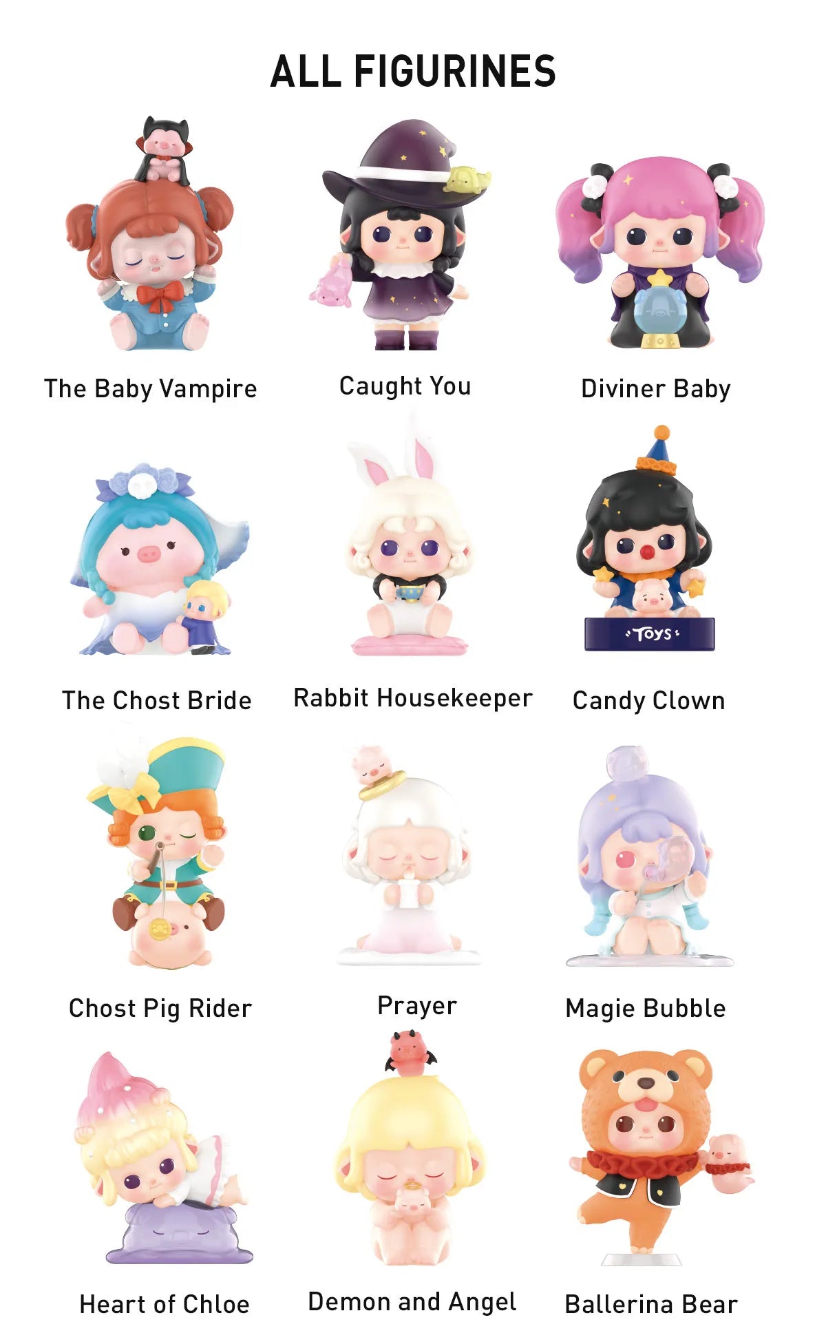 Minico amazing night figure series blind box