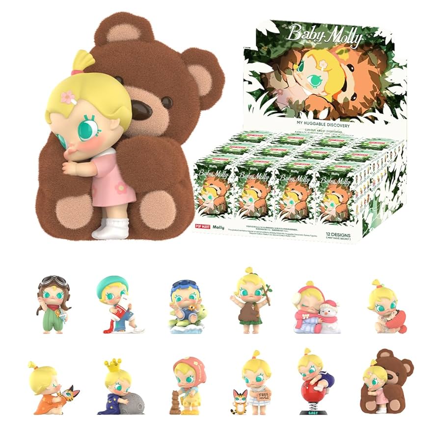 Baby Molly my huggable discovery figure series blind box