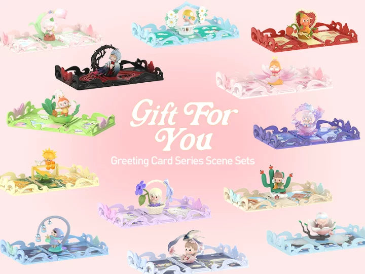 Gift for you greeting card figure series blind box