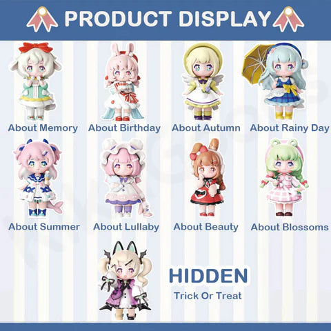 Ninizee the childish island figure series blind box