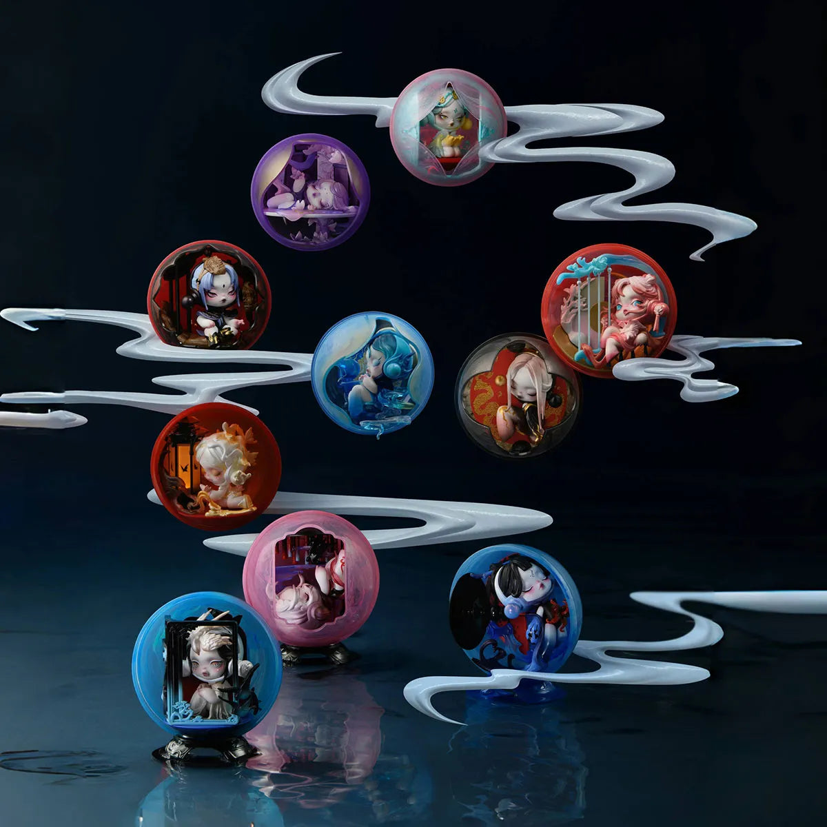 Skullpanda the mirage figure series blind box