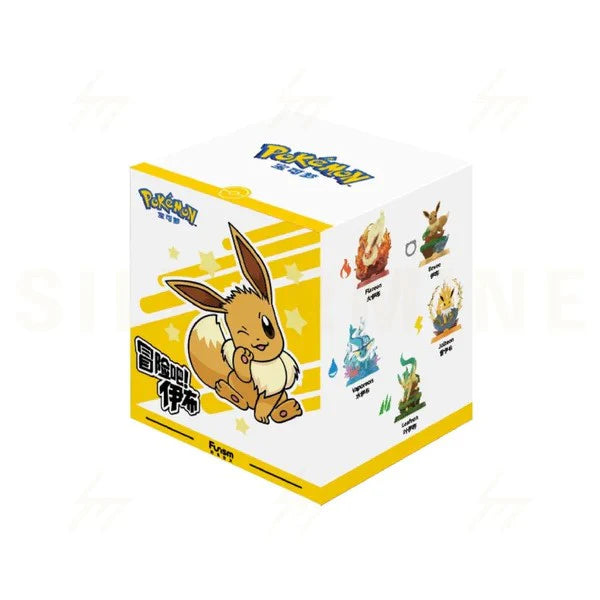 Pokemon Eevee adventure figure series blind box