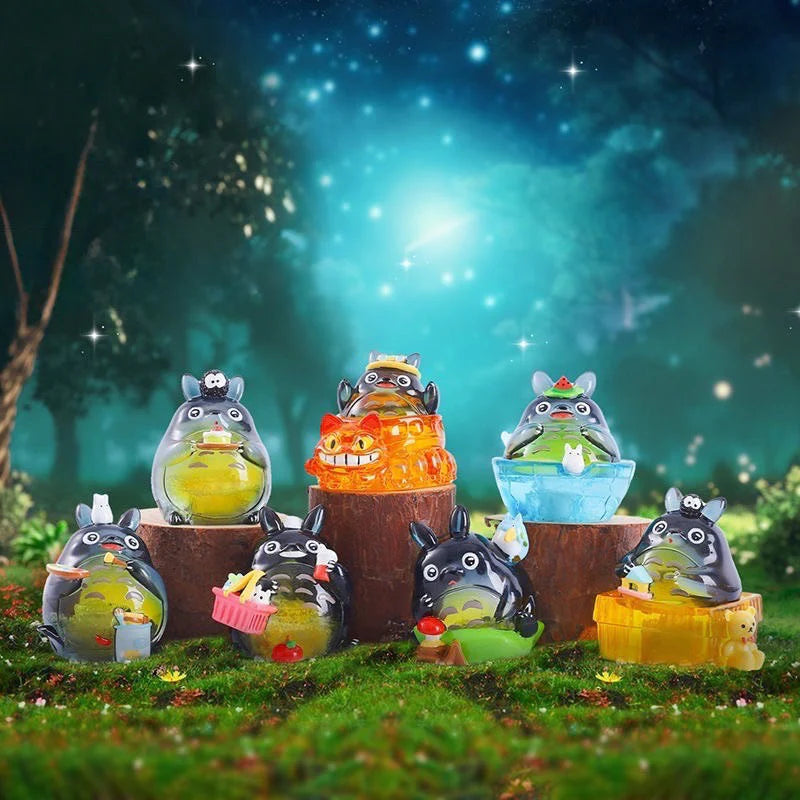 Totoro forest firefly figure series blind box