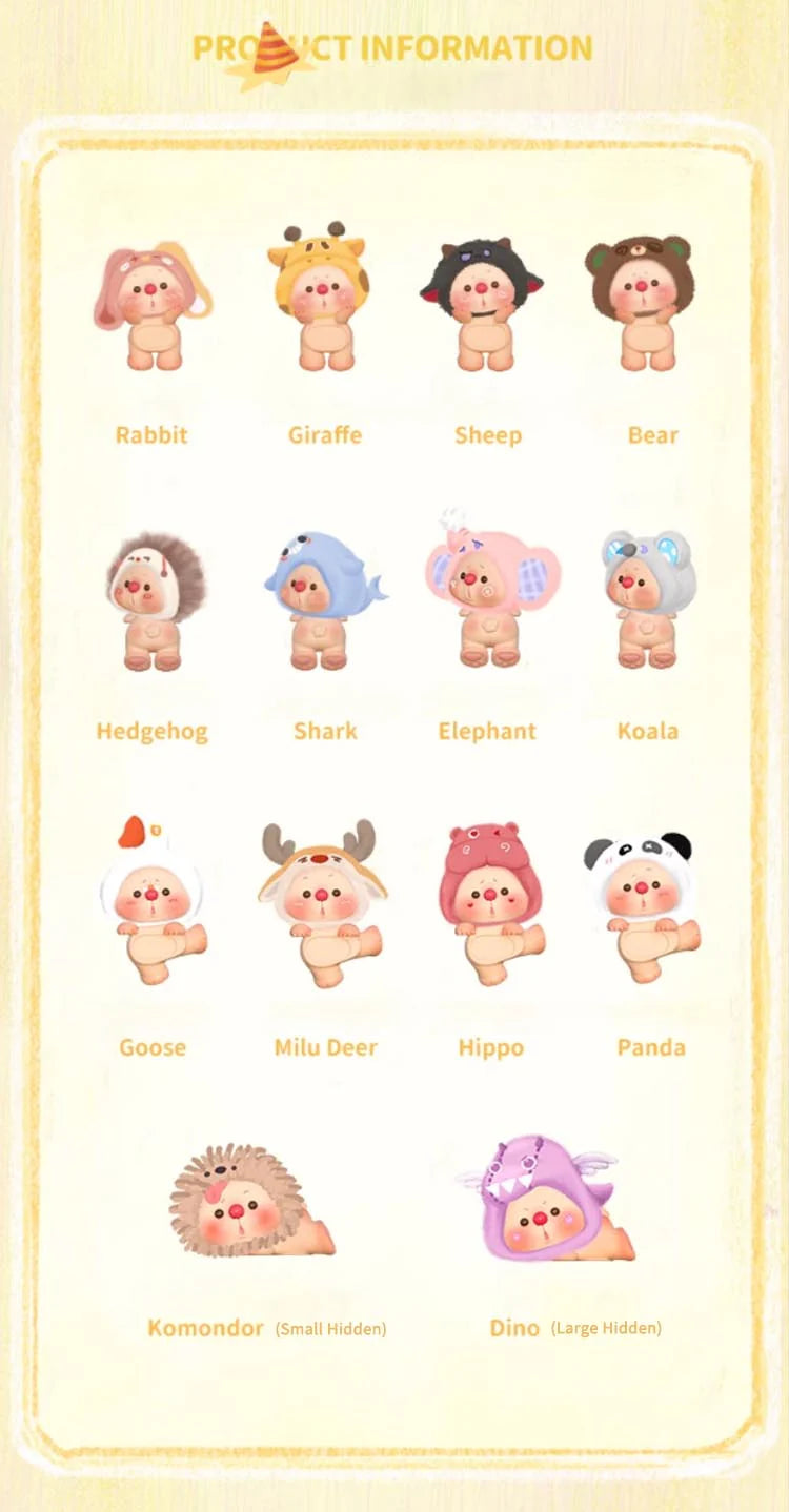 Oyo animal party figure series blind box