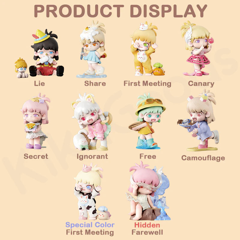 Yobu first experience figure series blind box