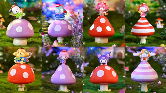 Sanrio mushroom fairy figure series blind box