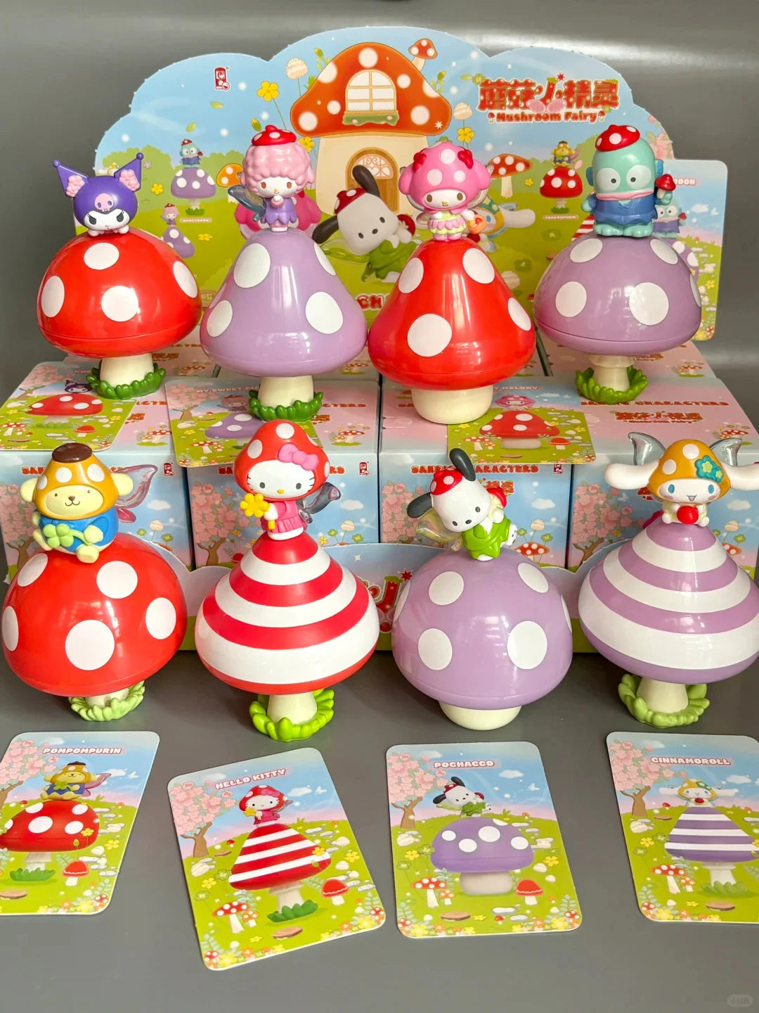 Sanrio mushroom fairy figure series blind box