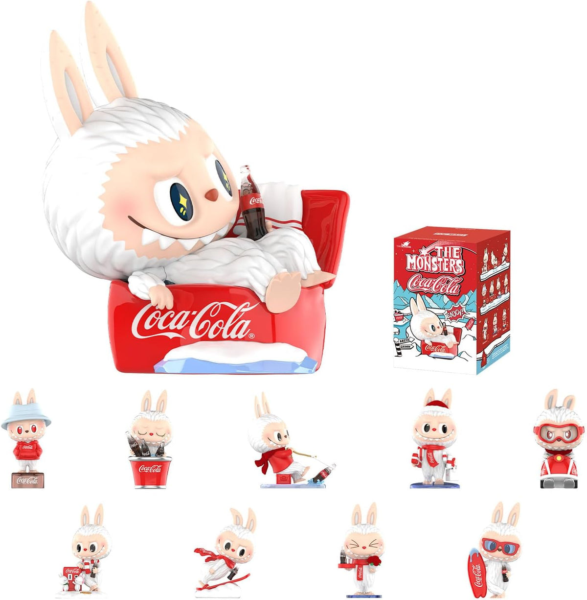 The monsters Coca Cola figure series blind box