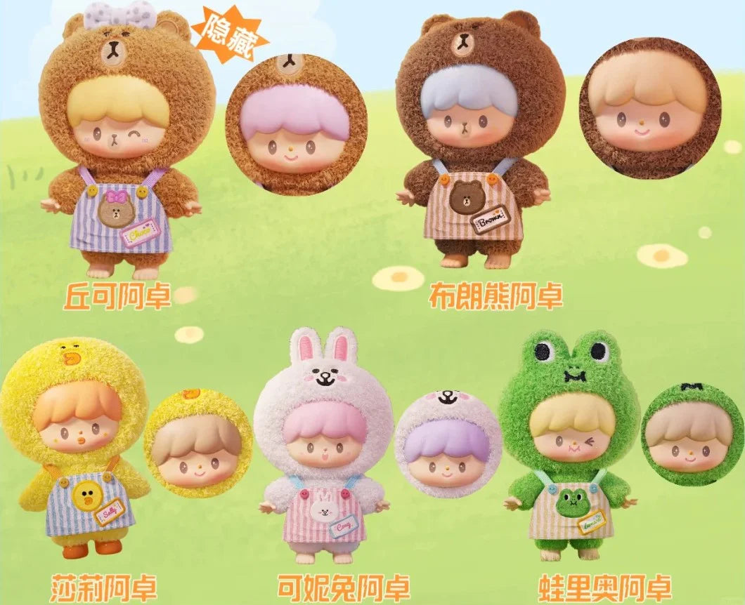 Zzoton my best friends plush series blind box