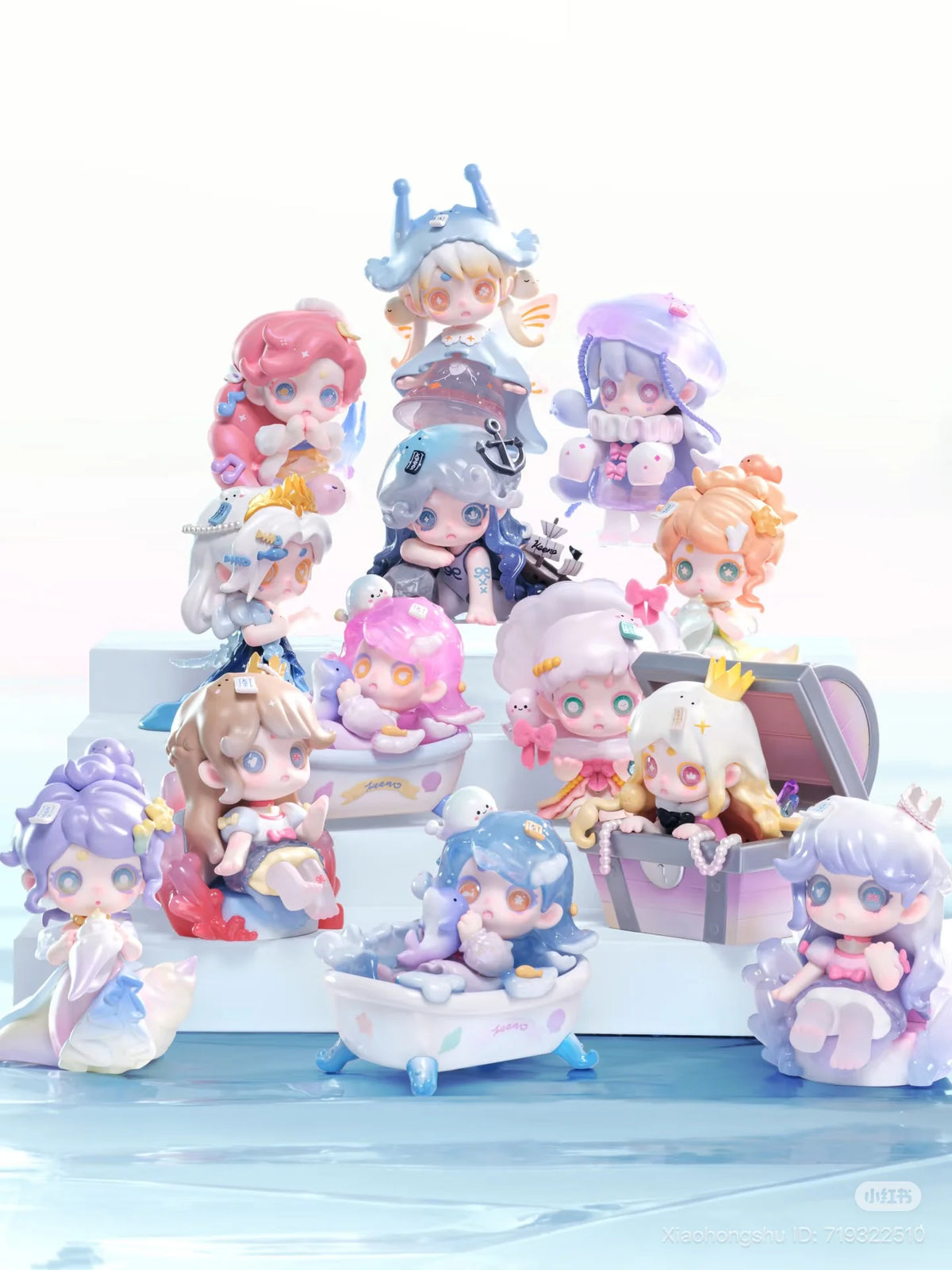 Keeno wish on the sea breeze figure series blind box